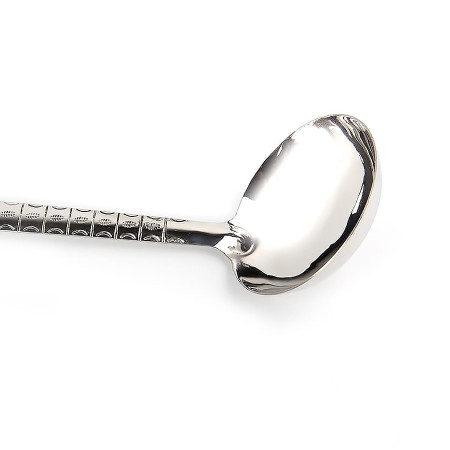 Stainless steel ladle 46,5 cm with wooden handle в Черкесске