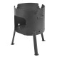 Stove with a diameter of 340 mm for a cauldron of 8-10 liters в Черкесске