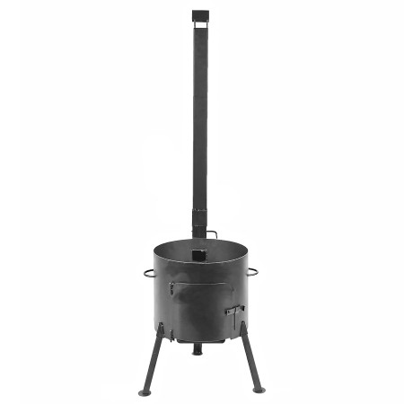 Stove with a diameter of 410 mm with a pipe for a cauldron of 16 liters в Черкесске