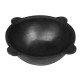 Cast iron cauldron 8 l flat bottom with a frying pan lid в Черкесске