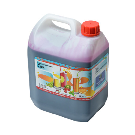 Concentrated juice "Blackcurrant" 5 kg в Черкесске