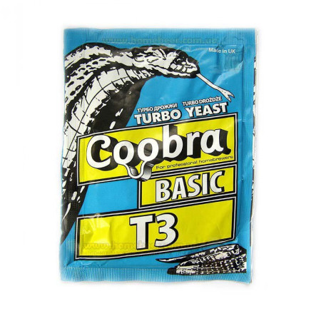 Turbo yeast alcohol "COOBRA" BASIC T3 (90 gr) в Черкесске