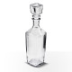 Бутылка (штоф) "Элегант" стеклянная 0,5 литра с пробкой  в Черкесске