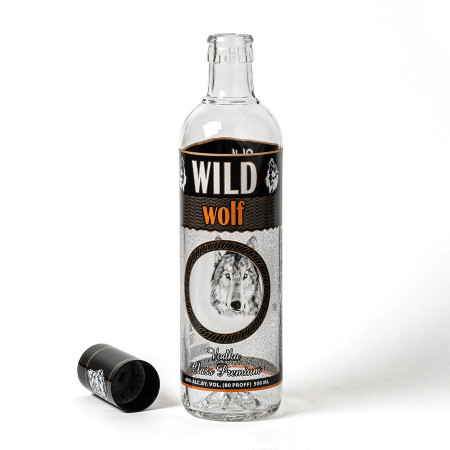 Souvenir bottle "Wolf" 0.5 liter в Черкесске