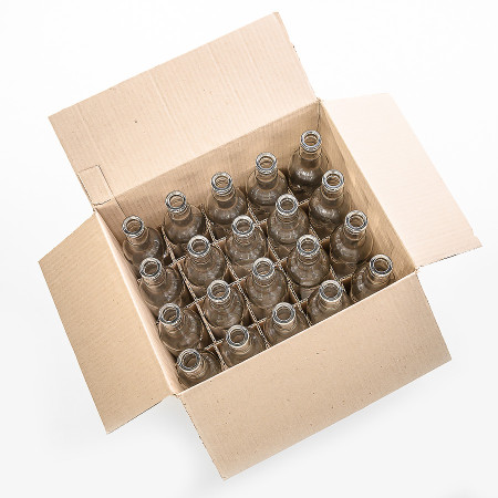 20 bottles of "Guala" 0.5 l without caps in a box в Черкесске